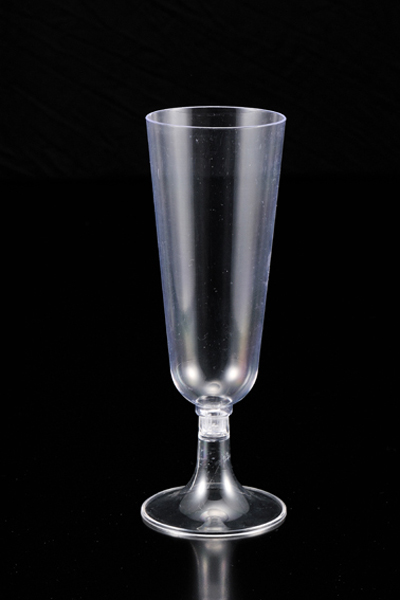 Injected PS Clear Champagne Glass Party Supply Catering Products Tumblers