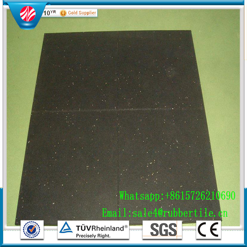 Soft Rubber Floor Tile, Wearing-Resistant Rubber Tile, 1m Rubber Tile