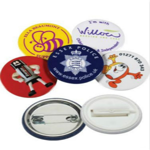 Promotion Tin Badge 4 Colors Printing (HY-MKT-0028)