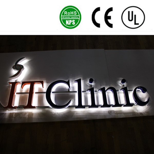 Latest Design Punching Metal Vinyl Letters for Signs
