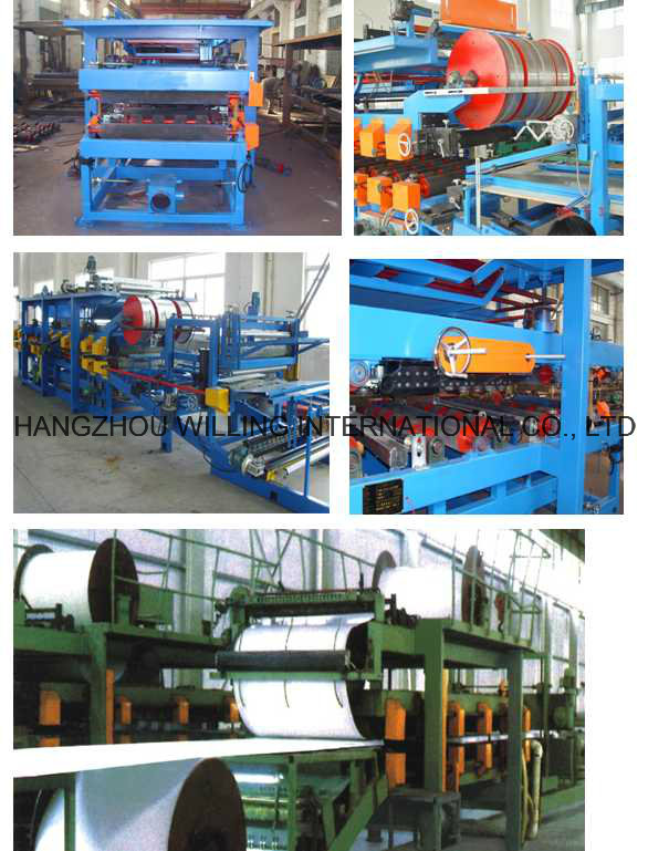 Color Stainless Steel EPS Sandwich Panel Line