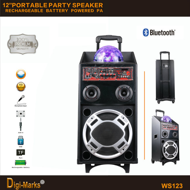 Exquisite Multimedia Wireless Bluetooth Trolley Mini China Manufacturer Cheap Speaker