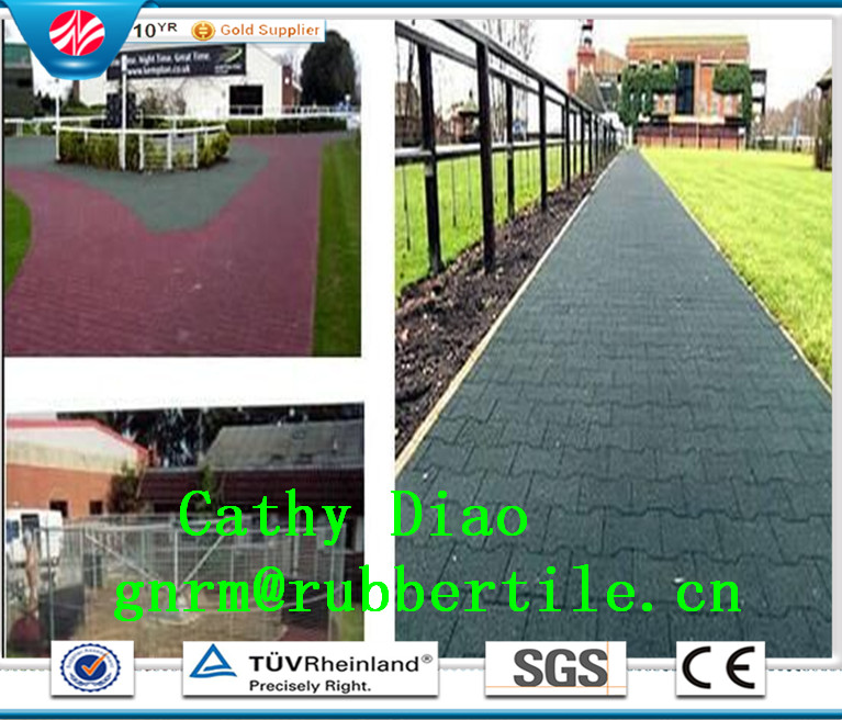 Supply Colorful Rubber Floor Tiles, Playground  Rubber  Tiles Outdoor  Rubber  Tile Recycle Rubber Tile Gym Rubber Tile