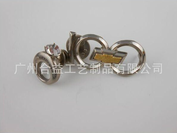 New Design 3D Promotional Metal Personalised Keyrings (GZHY-KA-002)