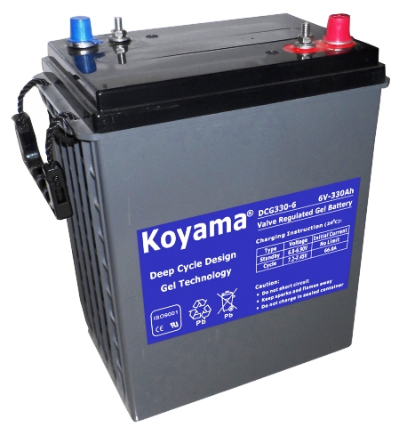 Top Quality 6V420ah Deep Cycle Gel Batteries for Cleaning Machinery