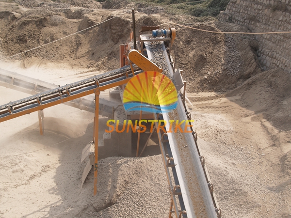 Stone Crushing Plant Site in China