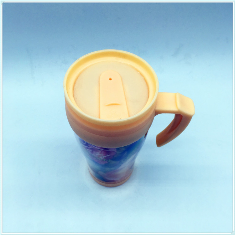 400ml Plastic Water Mug, Coffee Mug with Handle (SH-PM03)