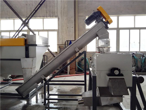 1000kg/H HDPE Flake Recycling Machine for Washing Granulating