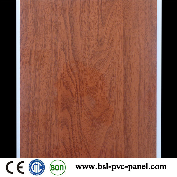 Wood Design PVC Wall Panel PVC Ceiling PVC Profiles Hotstamp PVC Tiles