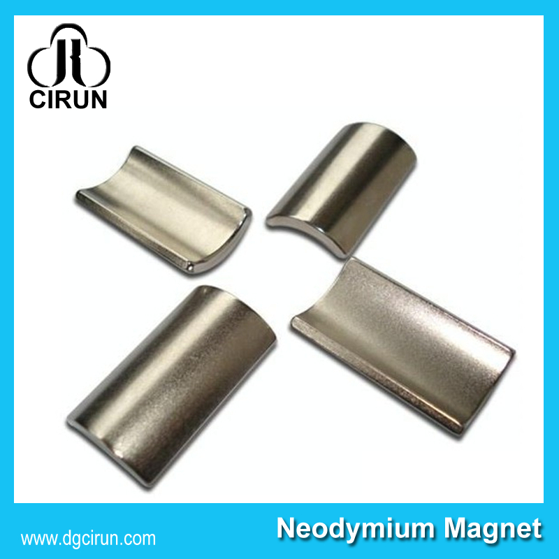 Customize High Quality Sintered NdFeB Permanent Arc Magnets