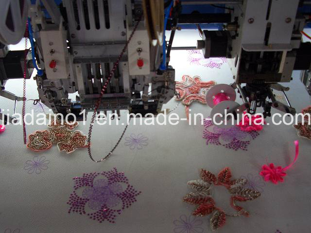 Cording and Double Sequin Embroidery Machine