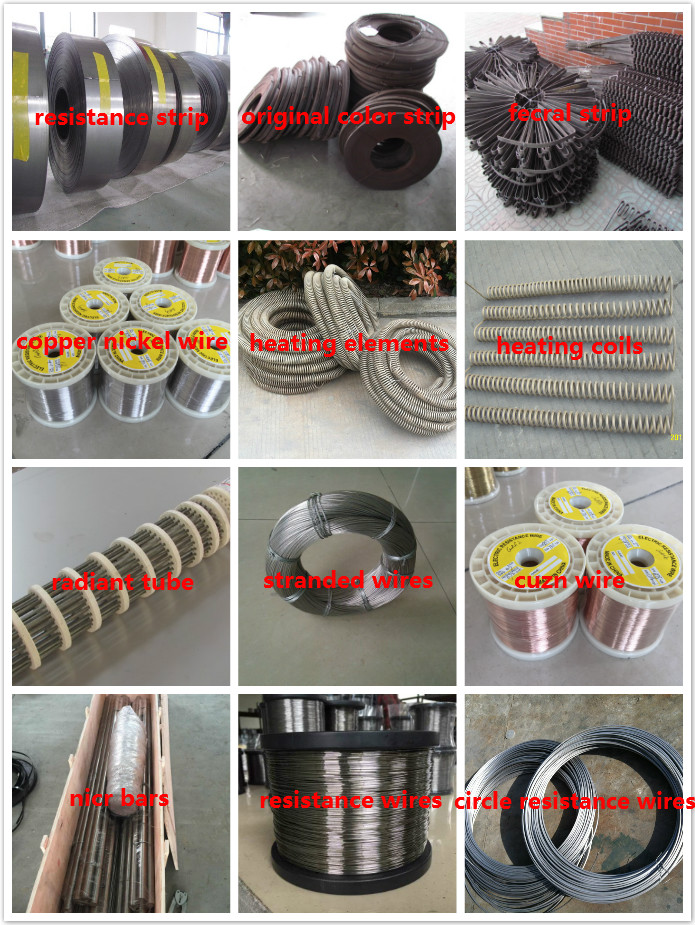 Cr20ni80, Cr30ni70, Cr15ni60, Cr25ni20, Cr20ni35, Cr20ni30 Resistance Heat Ribbon Wire Strip