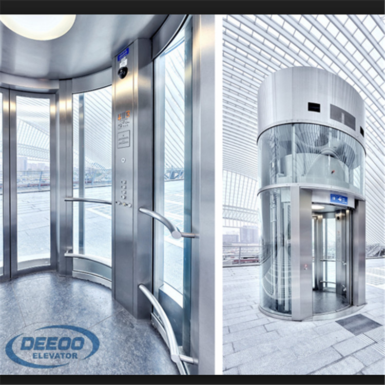 Observation Glass Sightseeing Commercial Elevator