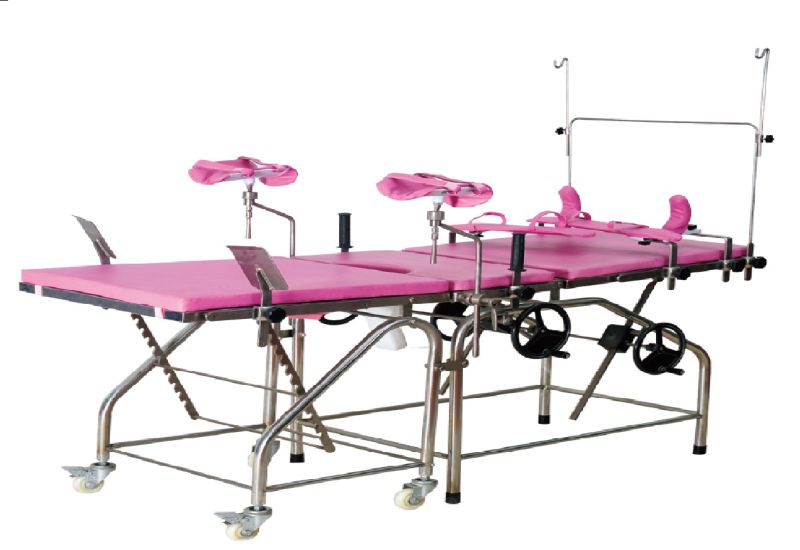 Stainless Steel Gynecological Examination Bed Jyk-B7205