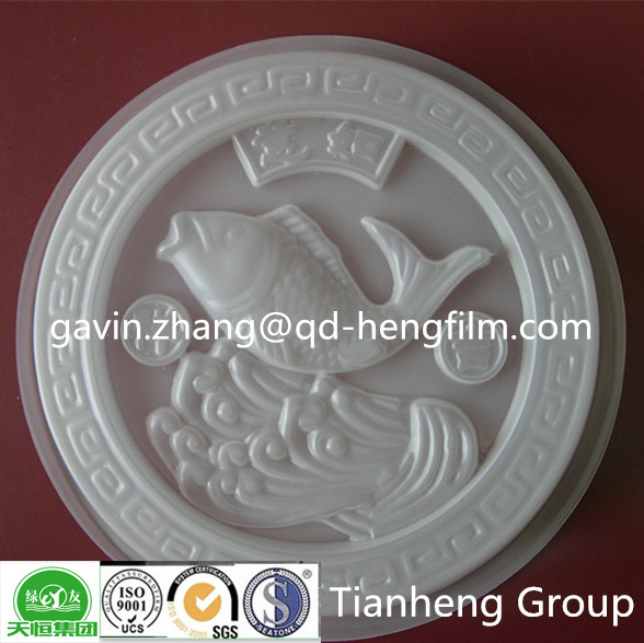 Thermoforming Chocolate Packing PVC Rigid Gold Silver Film