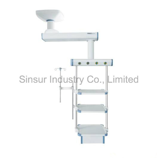 Ce/ISO ICU Surgical Rotary Ceiling Arm Gas Ceiling Medical Pendant