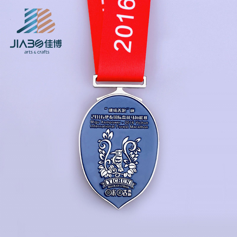 Custom Soft Enamel Marathon Medal Metal Plating Medal Manufacturer