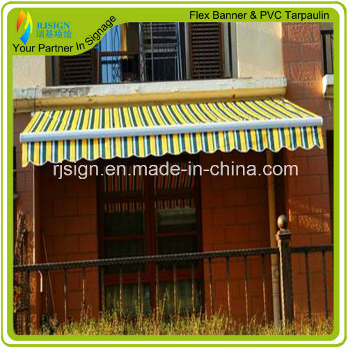 Manufacture Produce Striped Tarpaulin for The Awning