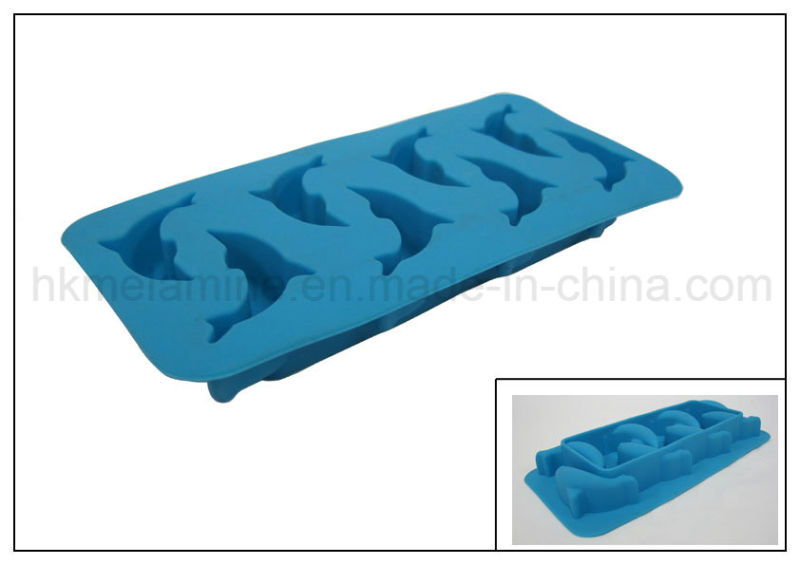 Dolphin Shaped Silicone Ice Cube Tray (RS18)