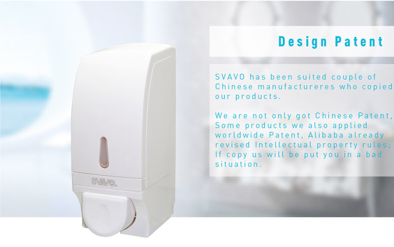 Wall Mounted Bathroom Manual Hand Foam Soap Dispenser (V-830)