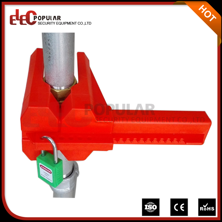 Ep-8211 Red Color Adjustable Ball Valve Lockout