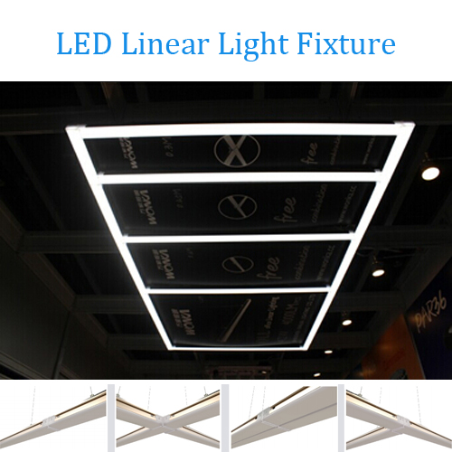 5000 Lm Blue Tooth Controllable LED Linear Lighting