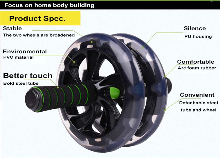 Durable Abdominal Roller Exercise Wheel From Real Manufacturer