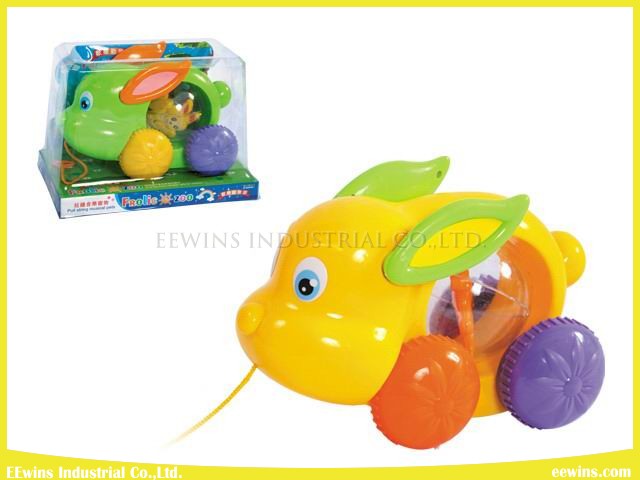 Cable Toys Rabbit with Music and Lights Plastic Toys