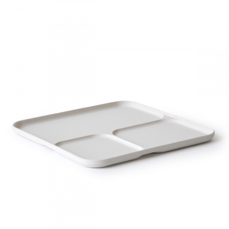 Eco Bamboo Fiber Divided Tray (BC-T1001)