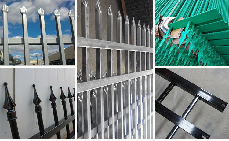 Factory Price Residental New House Wrought Iron Fence for Sale