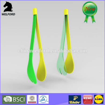 Hot Selling Promotional Colorful Plastic Salad Fork