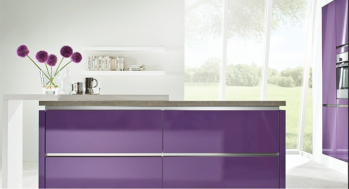 Island Style High Gloss Wholesale Melamine Ikea Kitchen Cabinets