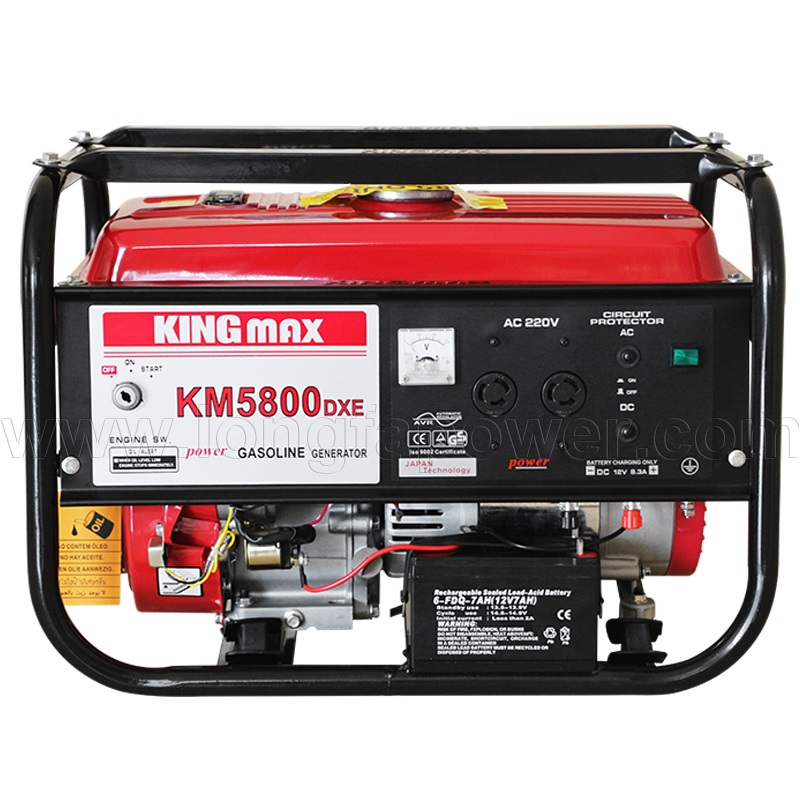 Kingmax Gasoline Generator 2.5kw Km5800dxe 2.2kw Km5500dx