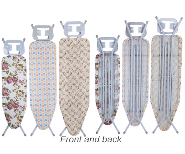 New Floribunda Ironing Board with Steam Iron Rest