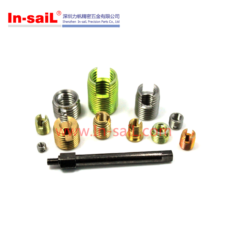 Shenzhen in-Sail L3021 M8 Self Tapping Thread Insert for Metal