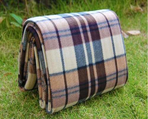 People Camping Oxford Cloth Slip Cushion Picnic Mat