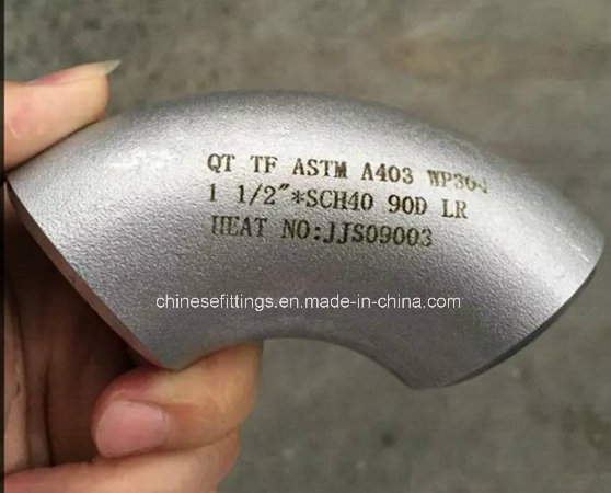 90deg Long Radius Seamless Elbow Stainless Steel Pipe Accesories