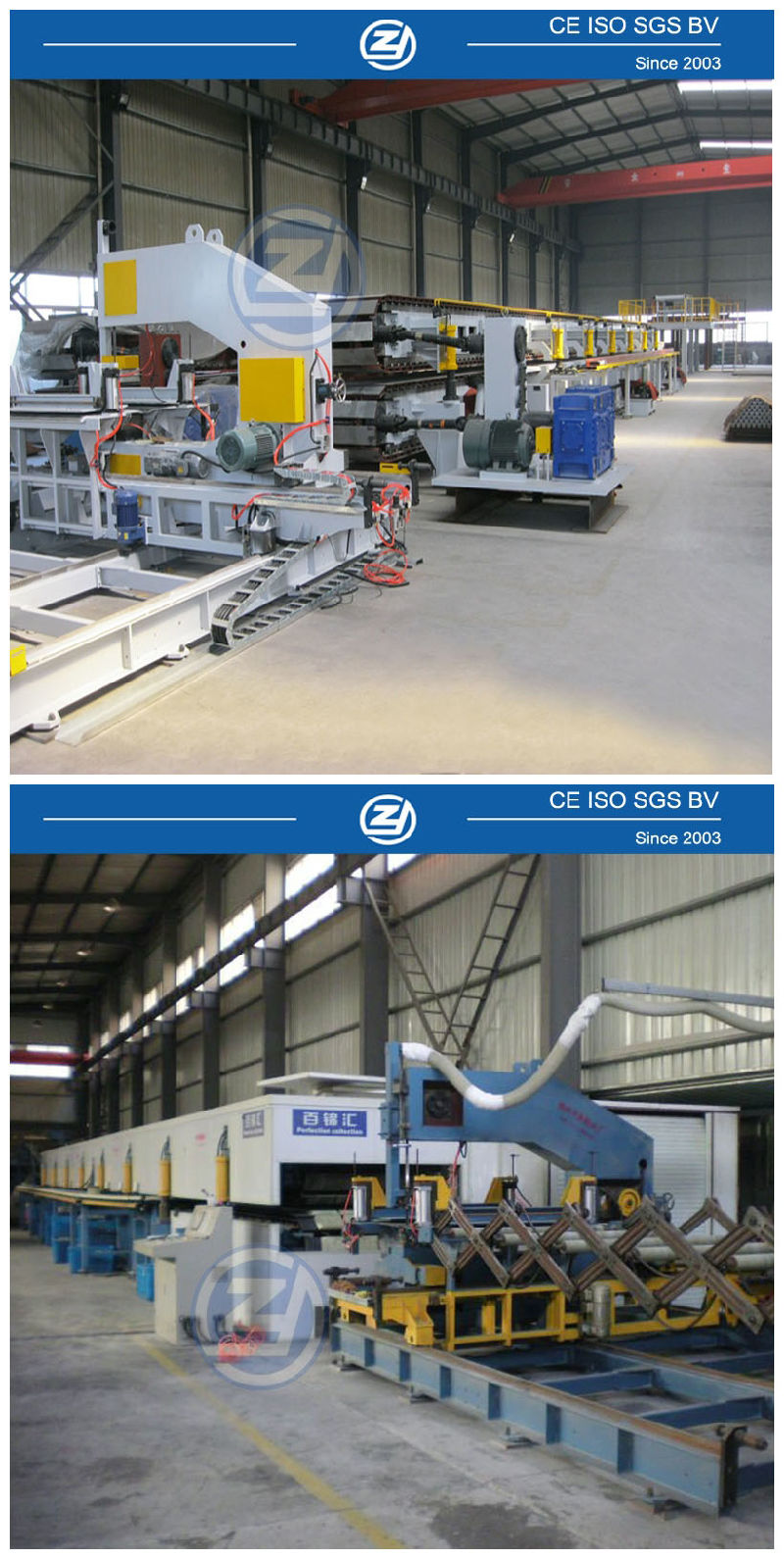 Continuous PU Sandwich Panel Production Line Machine