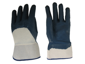 Blue Latex Coated Work Glove