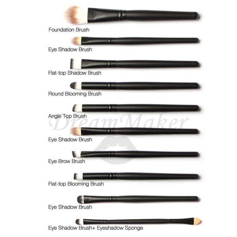 20PCS Eye Shadow Foundation Private Label Makeup Brush