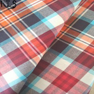 Cotton Poplin Woven Yarn Dyed Fabric for Garments Shirts/Dress Rls40-43po