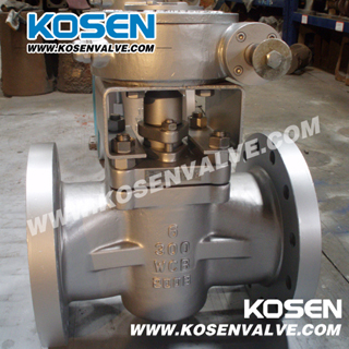 API Flanged Soft Sealing Plug Valve (X343)