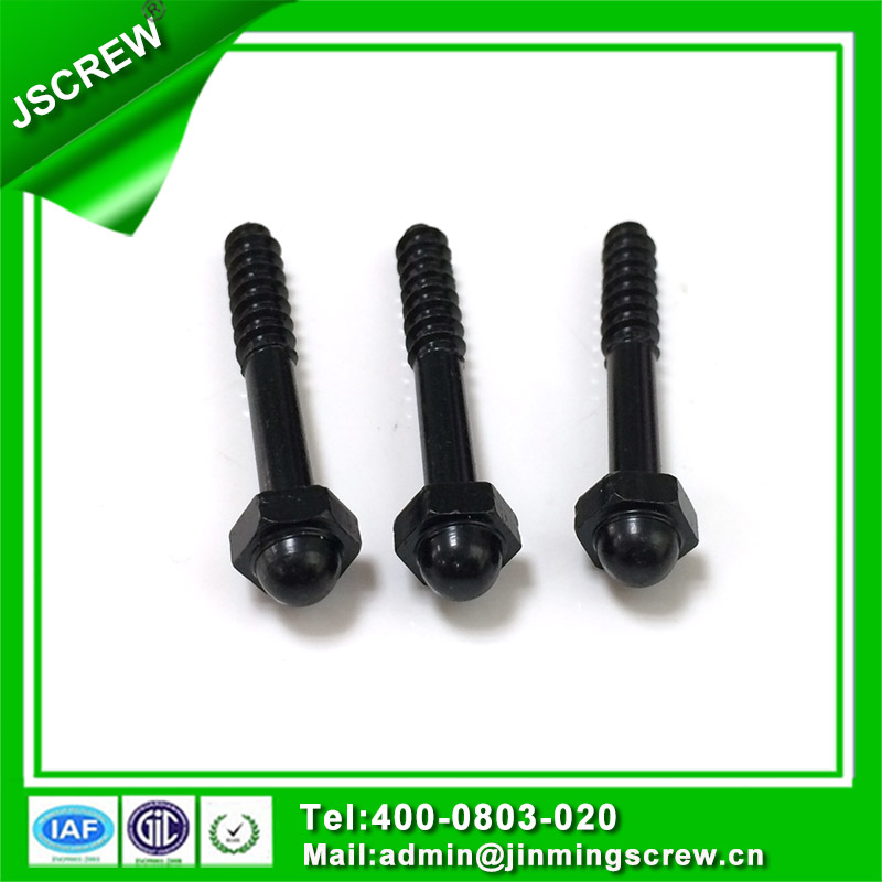 1/4*45 Black Color Hex Cap Self Tapping Wood Screw