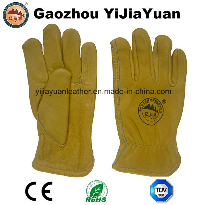 Industrial Leather Labor Driving Gloves for Drivers