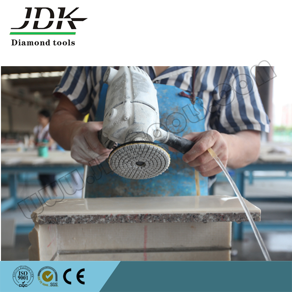 Jdk 3 Step Diamond Flexible Polishing Pads for Granite and Mrarble