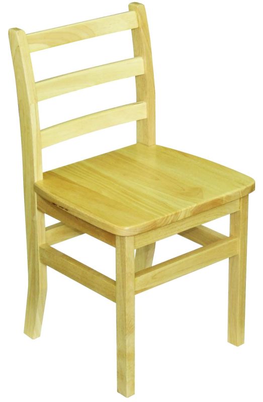 Solid Wooden Chair in Rubber Wood