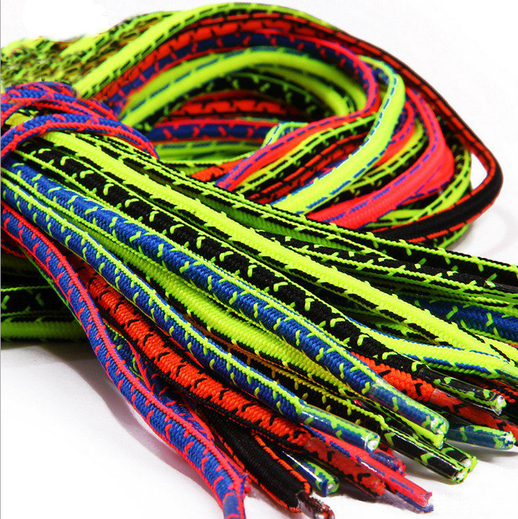 OEM High Quality Colorful Polyester Shoelace for Promotion