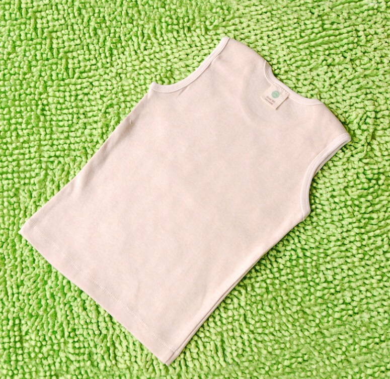 100% Nature Organic Cotton Baby Vest