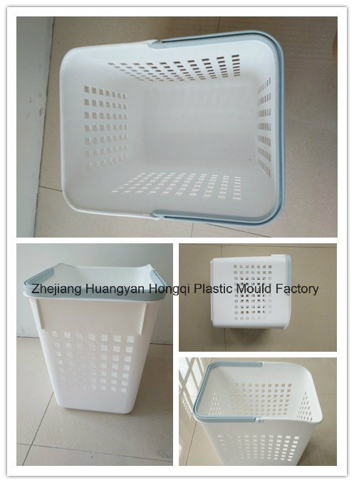 Plastic Laundry Basket Injection Mould for Storage