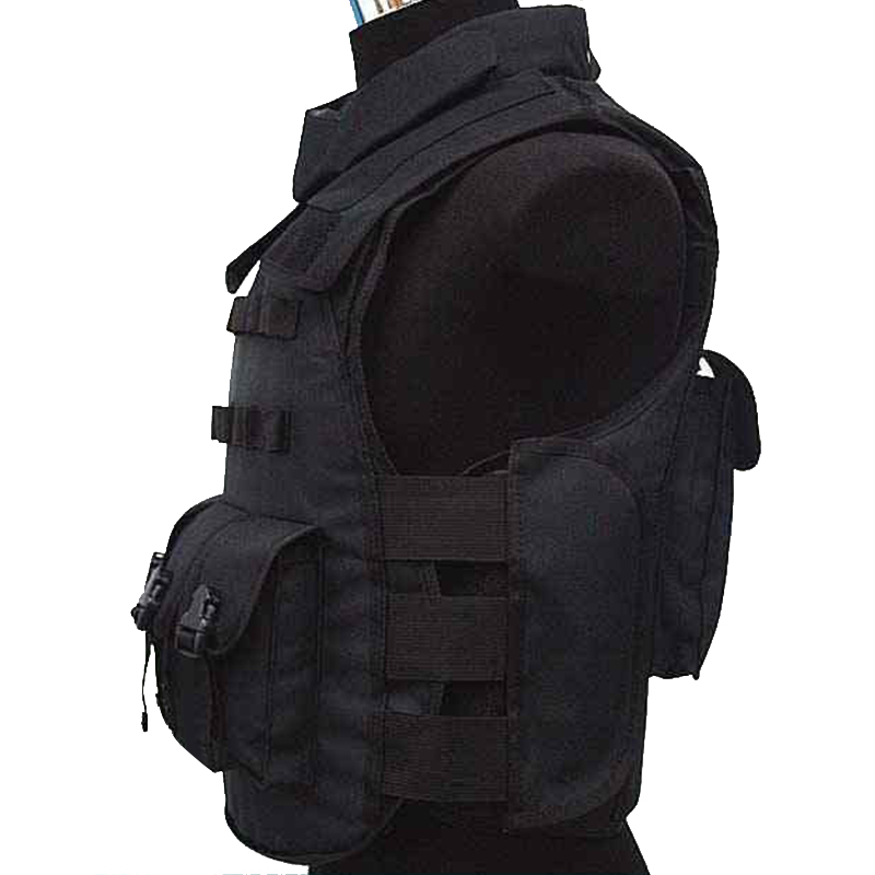 Airsoft Paintball Tactical Combat Military Assault Vest Protective Vest Four in One